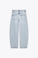 JEAN ZW COLLECTION TAPERED BALLON TAILLE BASSE