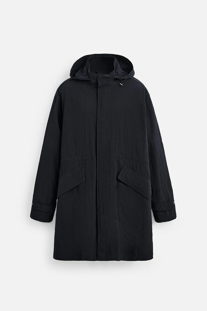 REGULAR FIT TECHNICAL PARKA