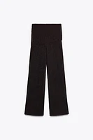 TEXTURED TIE SARONG PANTS
