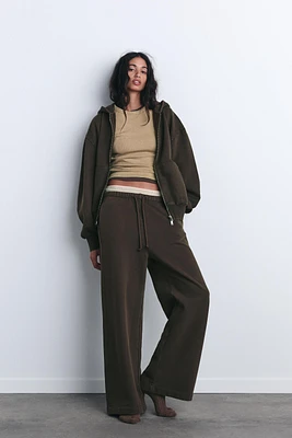 STRAIGHT LEG SWEATPANTS