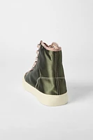 BASKETS MONTANTES BOBBY GILLESPIE X ZARA