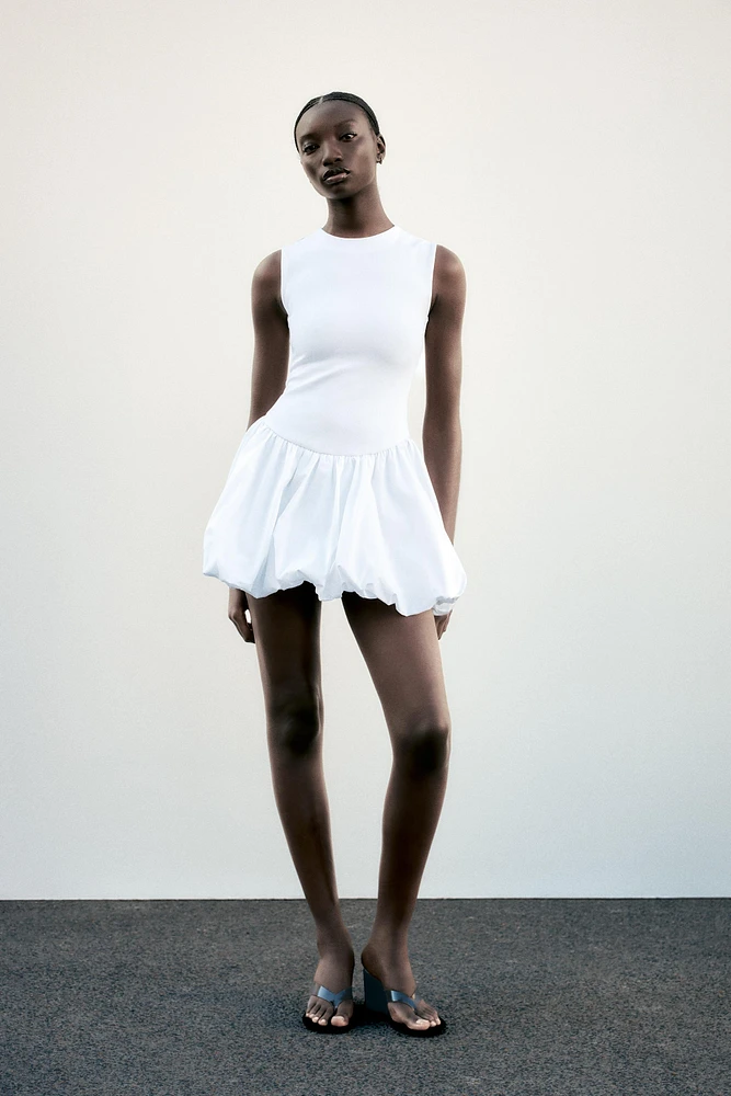 INTERLOCK COMBINATION DRESS
