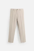 SLIM FIT SUIT PANTS