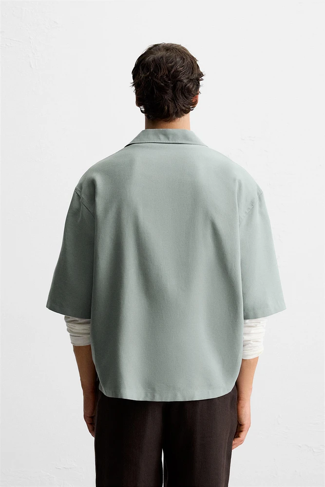 RELAXED FIT FLUID SHIRT