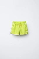 6-14 YEARS/ PALM TREE SWIM SHORTS