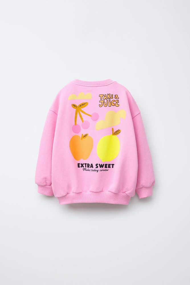 NEON FRUIT SWEATSHIRT