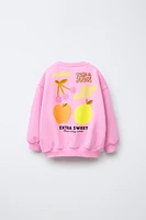 NEON FRUIT SWEATSHIRT