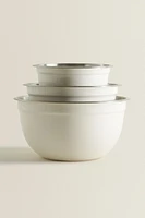 STACKABLE KITCHEN MIXING BOWL