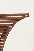 CULOTTE DE BIKINI À RAYURES LIMITED EDITION