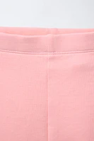 TWO-PACK PLAIN AND PRINTED CYCLING LEGGINGS