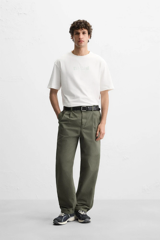 TEXT PRINT T-SHIRT