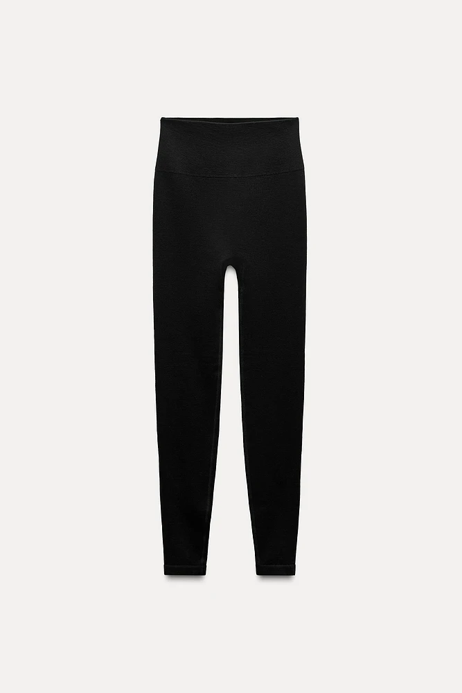 THERMAL LEGGINGS WITH MERINO WOOL SKI COLLECTION