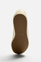 FABRIC LACELESS SNEAKERS