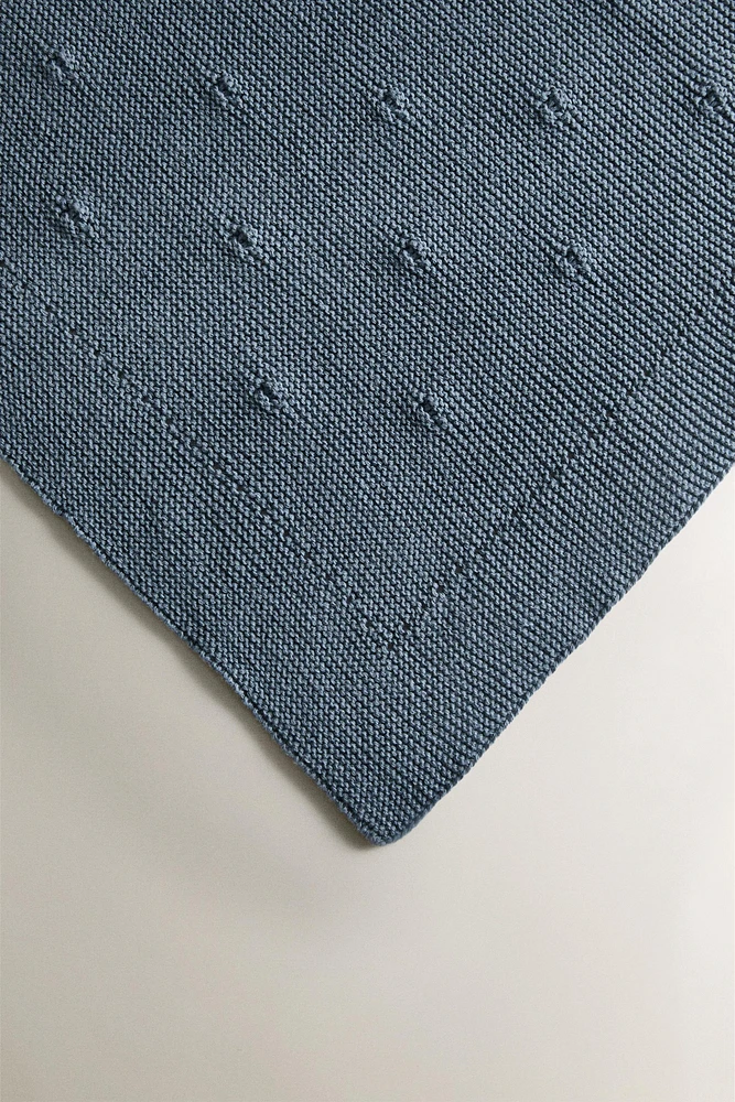 COUVERTURE ENFANT MAILLE