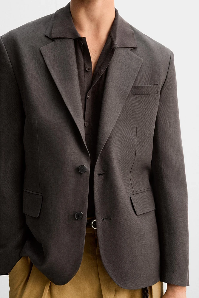 LIMITED EDITION VISCOSE - LINEN SUIT BLAZER