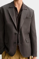 LIMITED EDITION VISCOSE - LINEN SUIT BLAZER