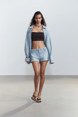 SHORT EN JEAN TRF