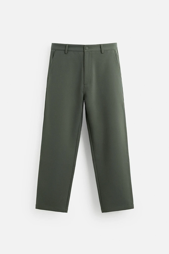 STRAIGHT FIT PANTS