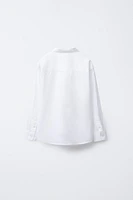 LINEN BLEND SHIRT