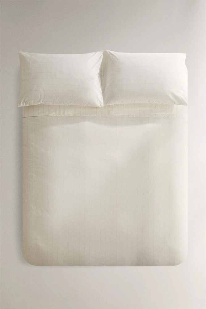 STRIPED DUVET COVER