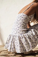 FLORAL STRETCH DRESS