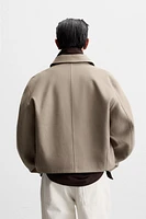 RELAXED FIT CONTRAST JACKET