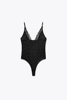 LACE BOW BODYSUIT