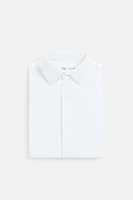 CHEMISE ÉLASTIQUE TEXTURÉE
