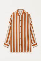 CHEMISE OVERSIZE RAYURES ÉDITION LIMITÉE