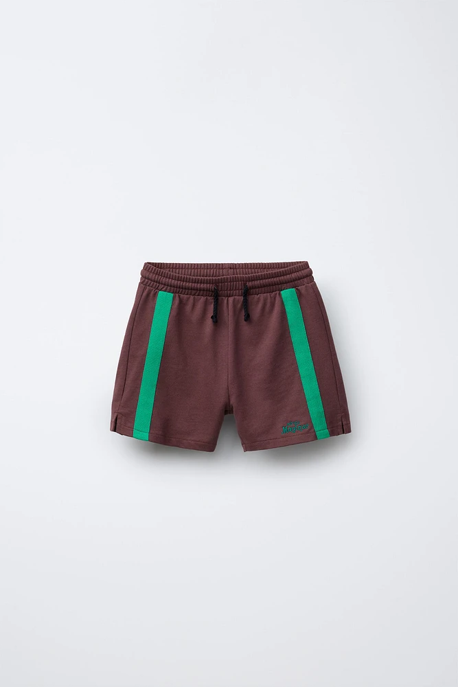 HÔTEL MAGIQUE © X ZARA PLUSH SHORTS