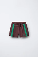 HÔTEL MAGIQUE © X ZARA PLUSH SHORTS