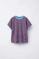 STRIPED TOWEL T-SHIRT