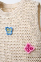 BUTTERFLY KNIT TOP
