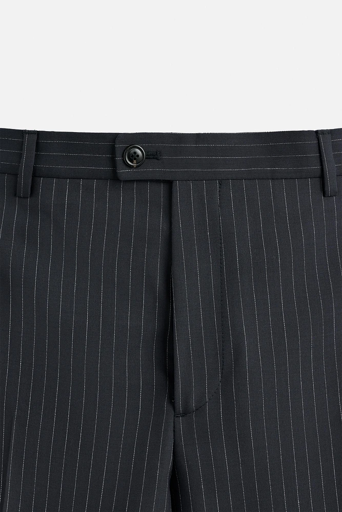 PINSTRIPE SUIT PANTS