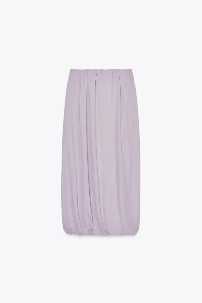 TULLE MIDI SKIRT