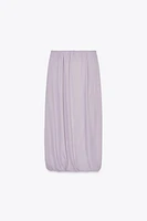 TULLE MIDI SKIRT