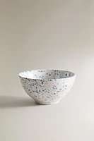 SPLATTERED STONEWARE MINI BOWL