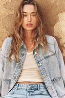 VESTE Z1975 EN JEAN À POCHES