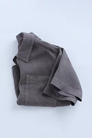 ZARA TIMELESS - LINEN SHIRT WITH POCKET