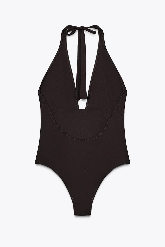MAILLOT DE BAIN TRIANGLE HALTER