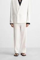 PANTALON DE COSTUME 100 % LIN