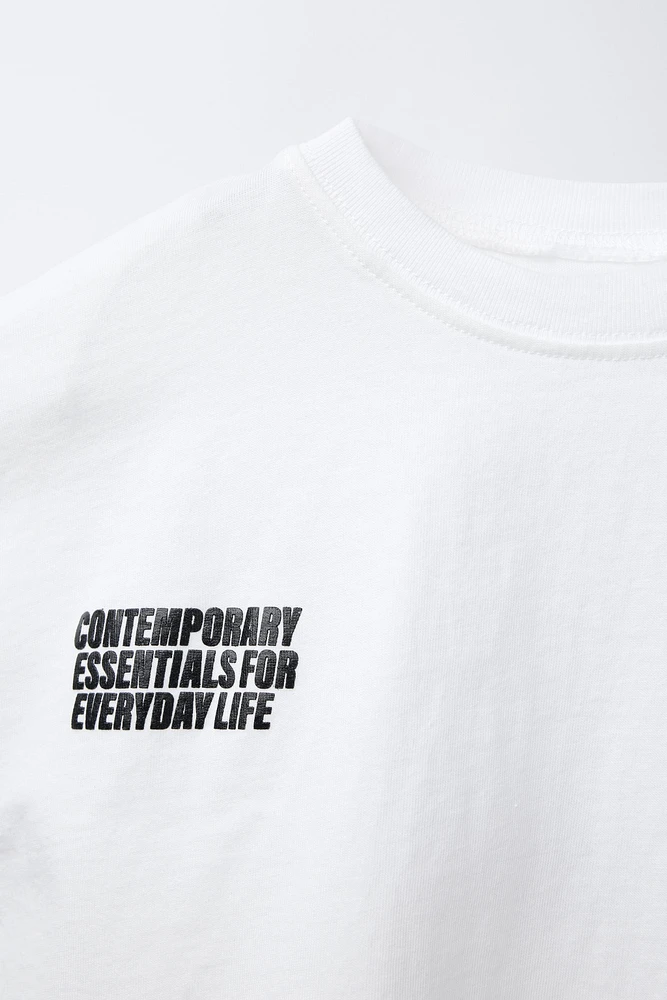 T-SHIRT LOGO IMPRIMÉ
