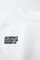 T-SHIRT LOGO IMPRIMÉ