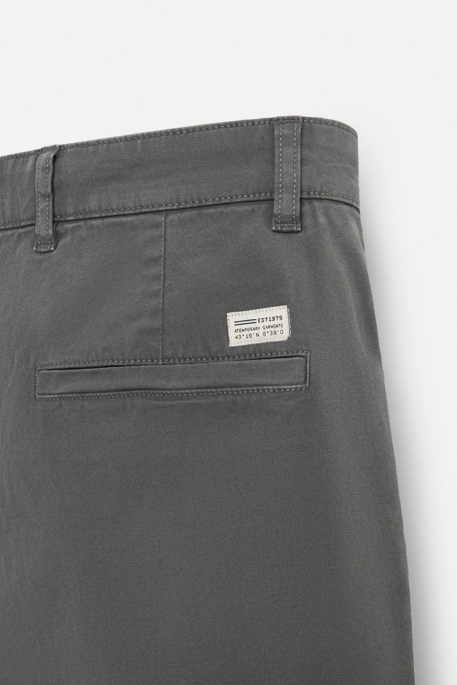 SLIM FIT CHINO PANTS