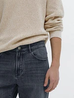 Tapered fit jeans