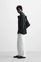 CHEMISE RELAXED FIT STRUCTURÉE