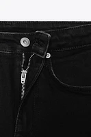 FLARED CROPPED HIGH WAIST TRF JEANS