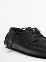 Mocassins en cuir nappa