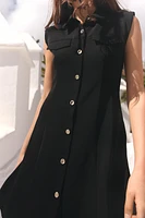 CREPE MINI DRESS