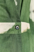 ZW COLLECTION PRINTED SHIRT DRESS